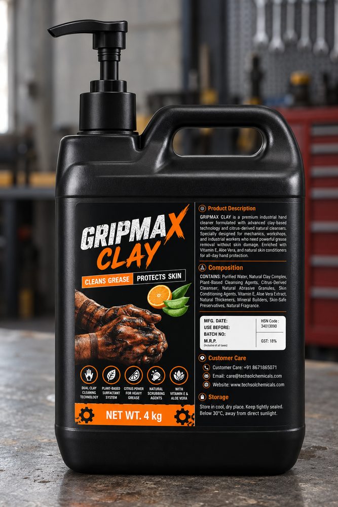 GRIPMAX Clay 4 kg can with pump
